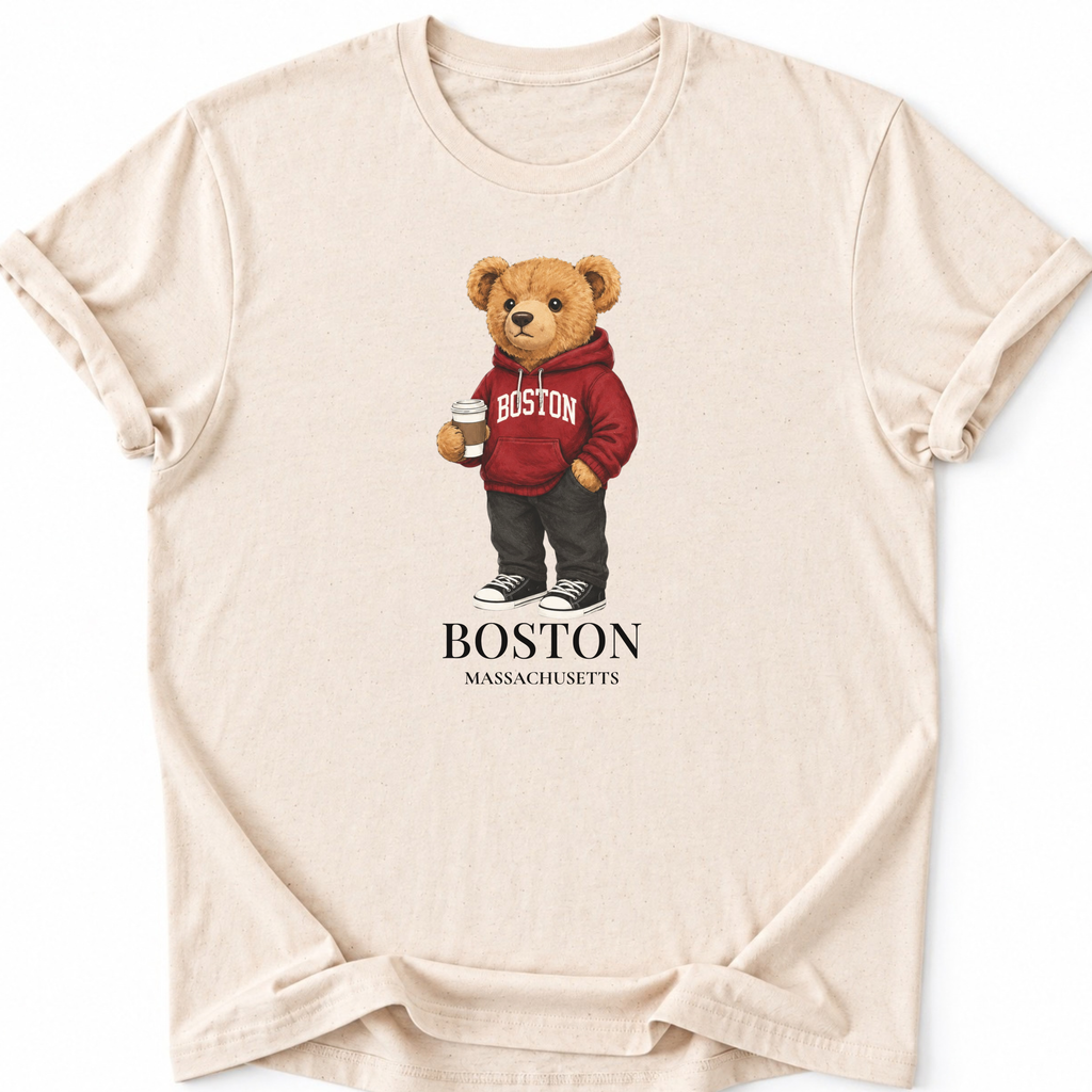 Boston Teddy Bear  T-shirt