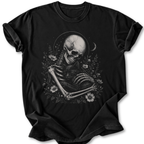 Skeleton Cat  T-shirt