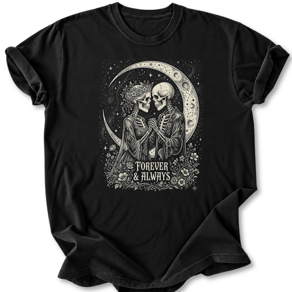 Skeleton Couple  T-shirt