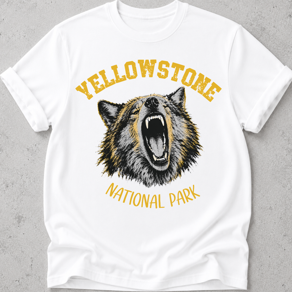 Yellowstone Wolf  T-Shirt