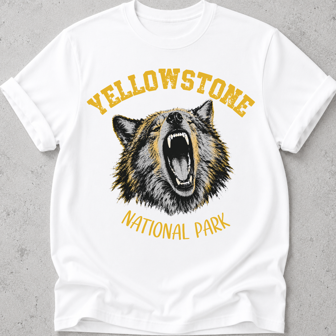 Yellowstone Wolf  T-Shirt