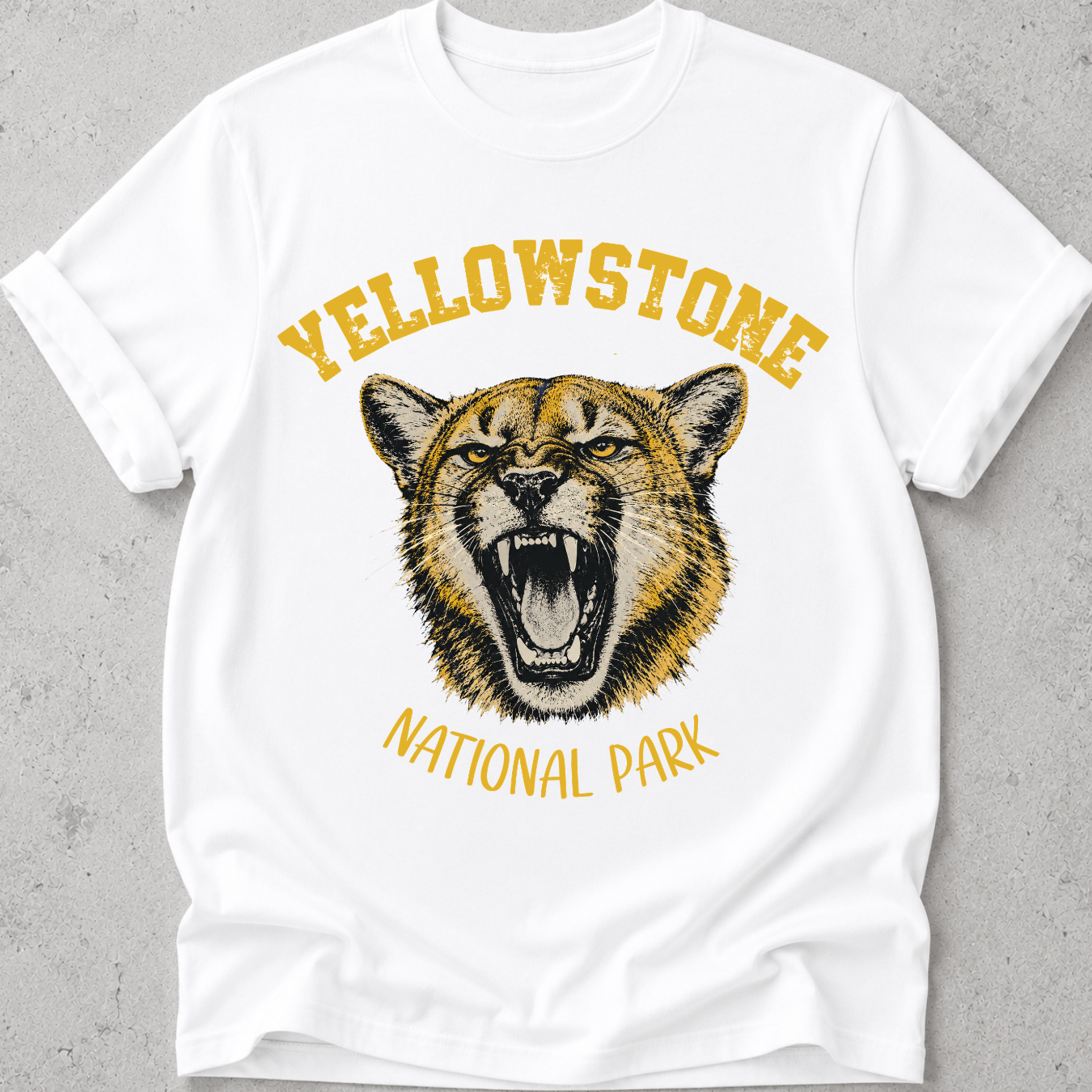 Yellowstone Mountain Lion  T-Shirt