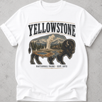 Yellowstone Medallion Bison  T-Shirt