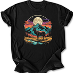 Deer Night Scene T-shirt