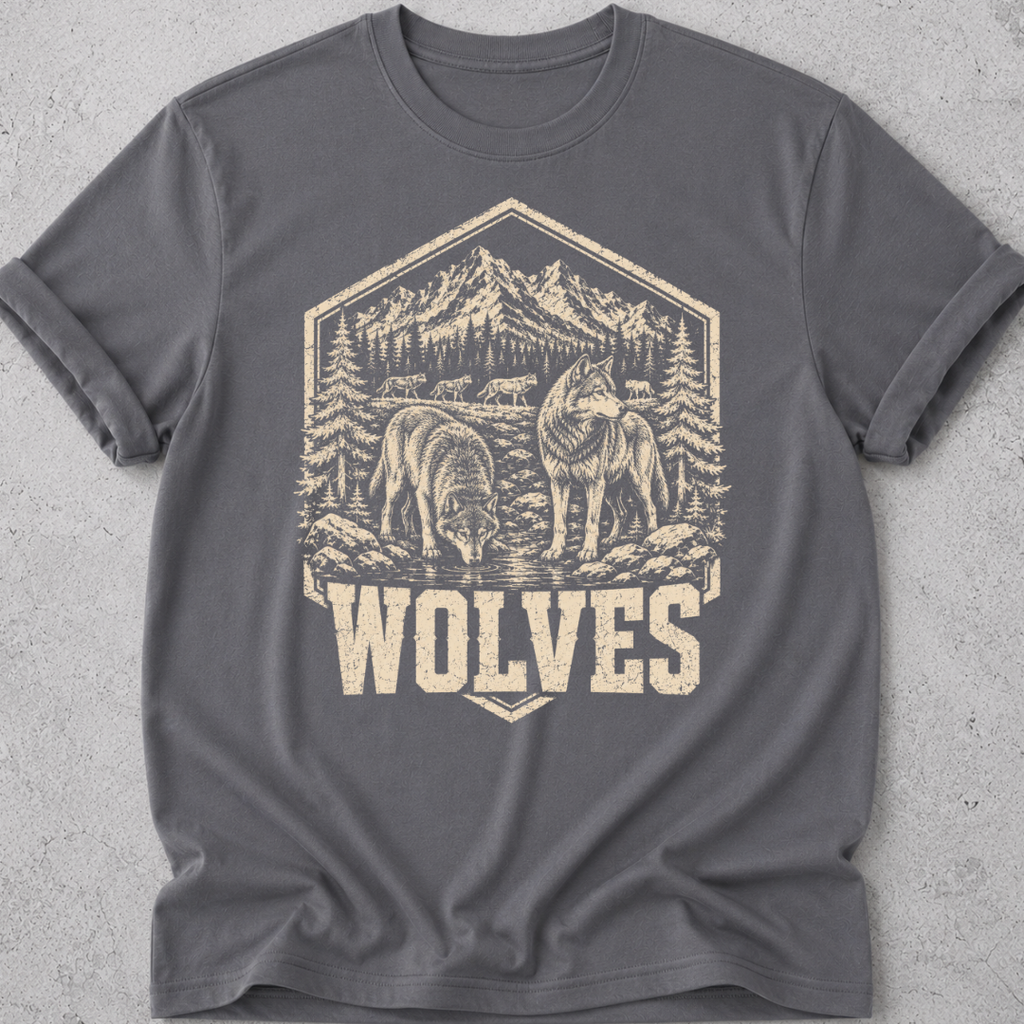 Wolves Medallion T-Shirt