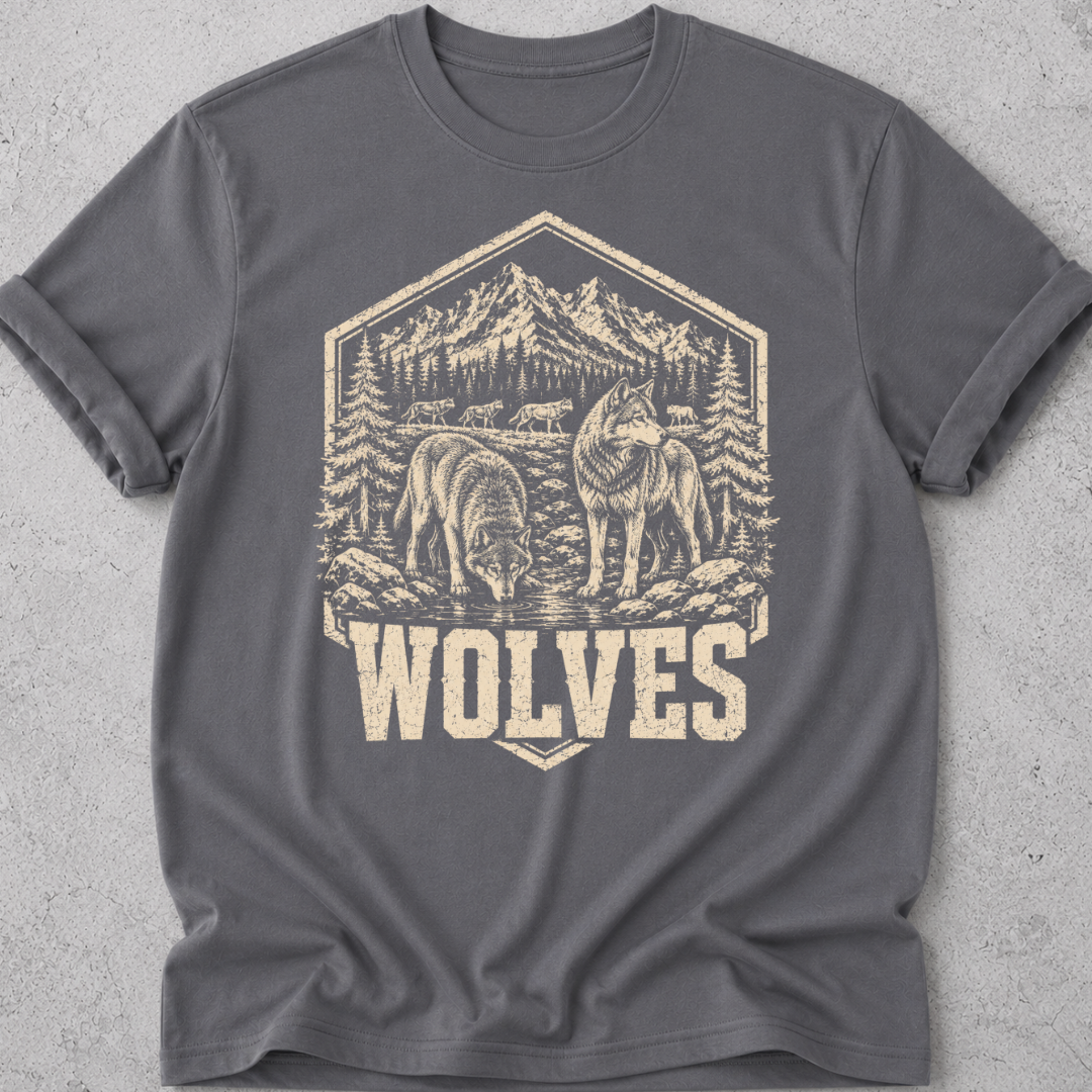 Wolves Medallion T-Shirt
