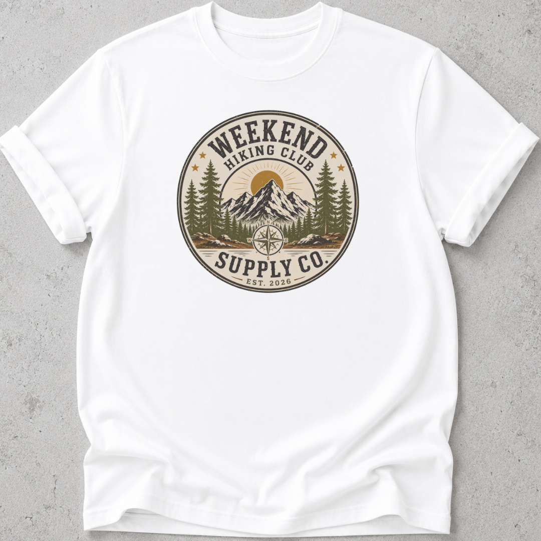 Weekend Hiking Supply Co. T-shirt