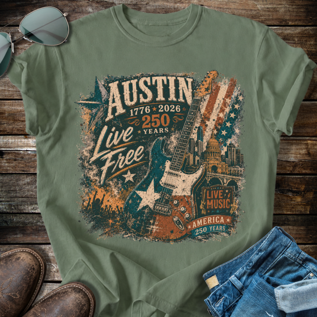 Austin Texas USA  T-Shirt