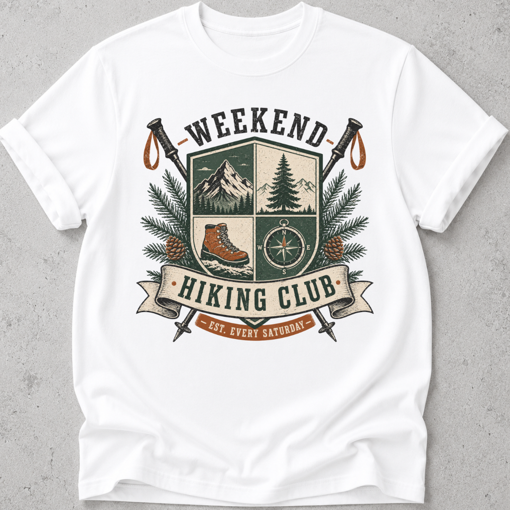 Weekend Hiking Club T-shirt