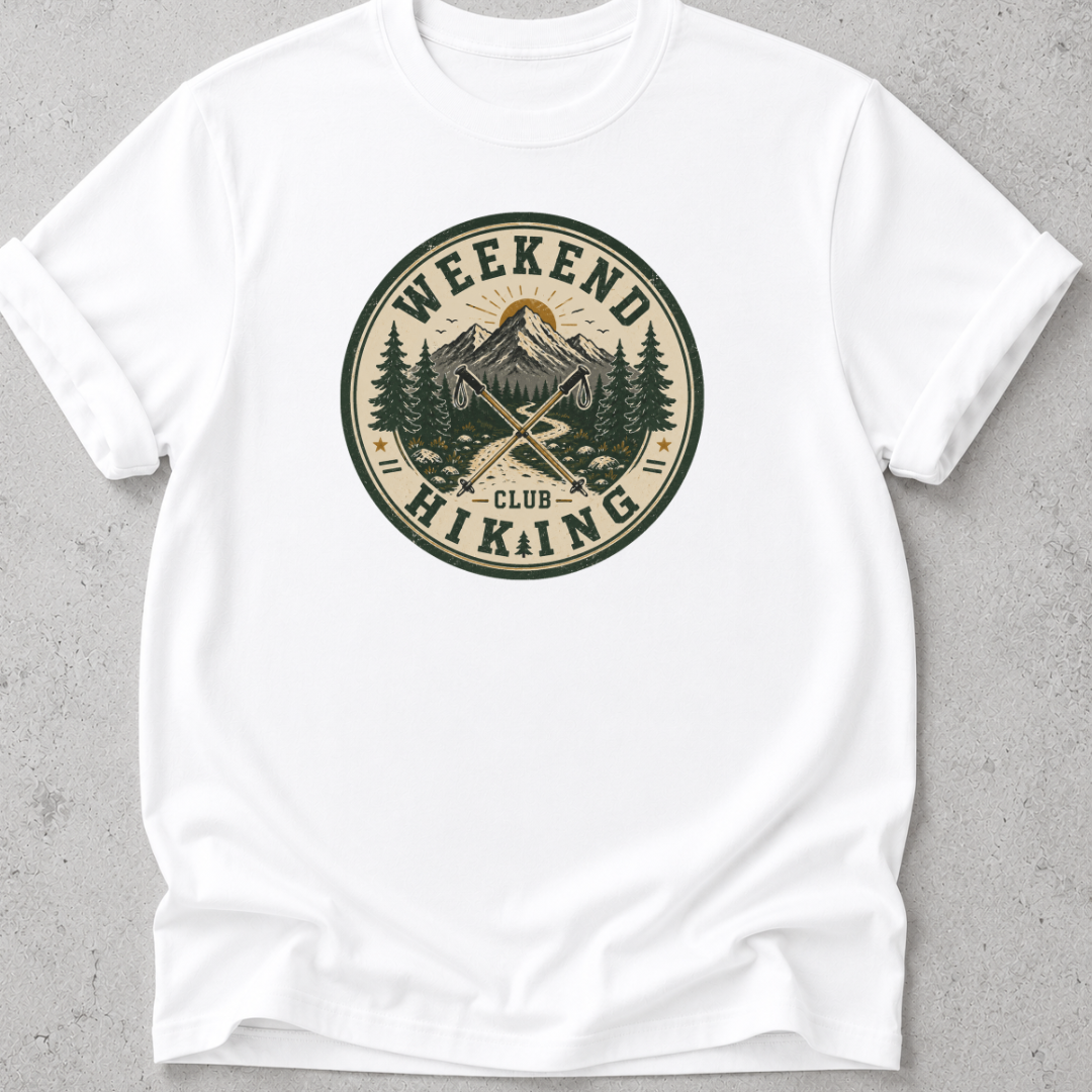 Weekend Hiking Club  T-shirt