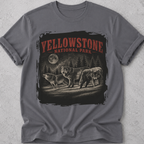 Yellowstone Wolves Vintage T-Shirt