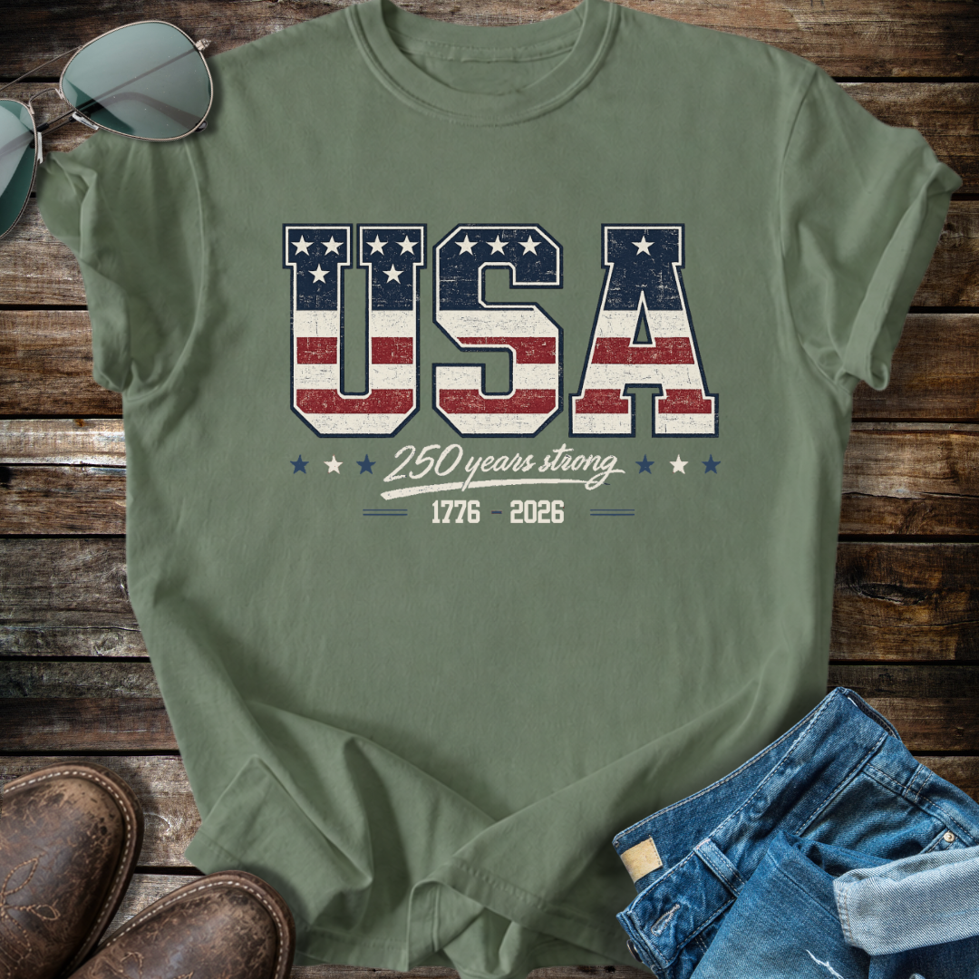 USA Flag   T-shirt