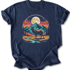 Deer Night Scene T-shirt