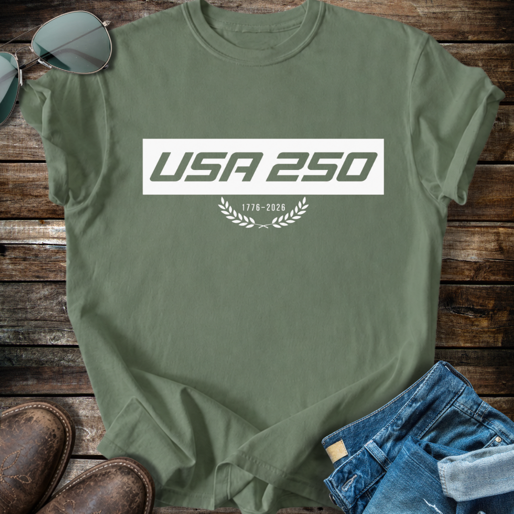 250 USA Minimalist T-Shirt