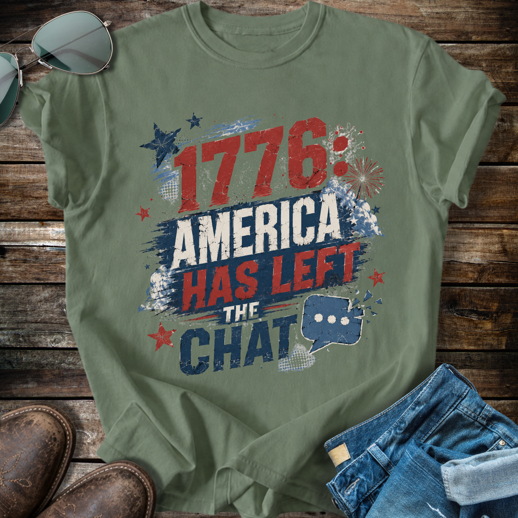 1776 America  Chat  T-shirt