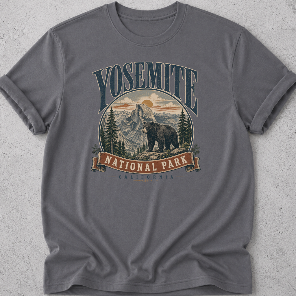 Yosemite  Bear Graphic T-shirt