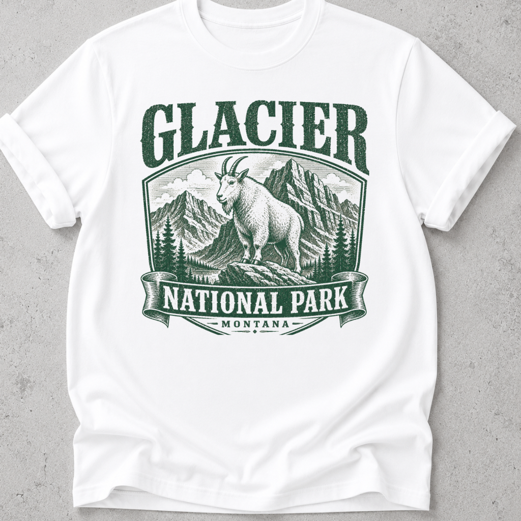 Glacier RetroT-shirt