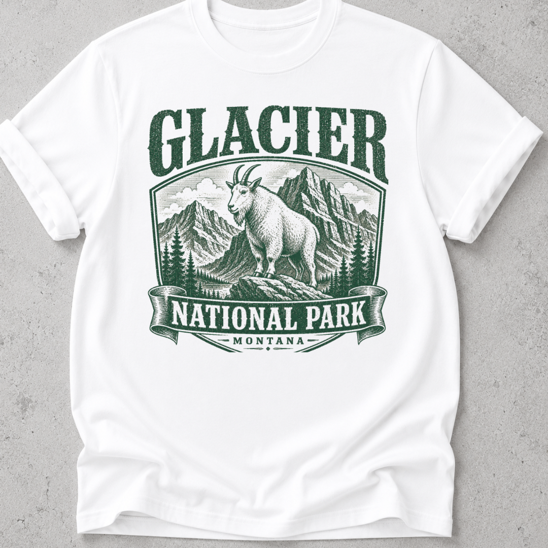 Glacier RetroT-shirt