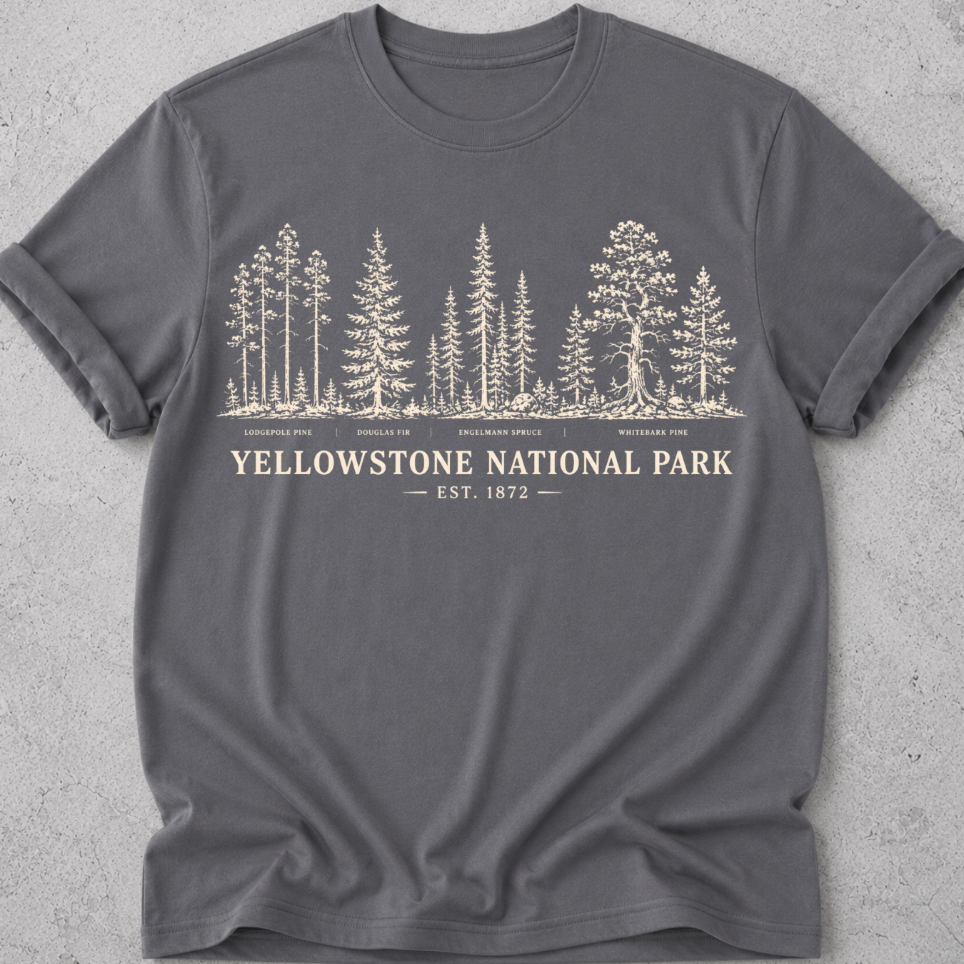 Yellowstone Trees T-Shirt