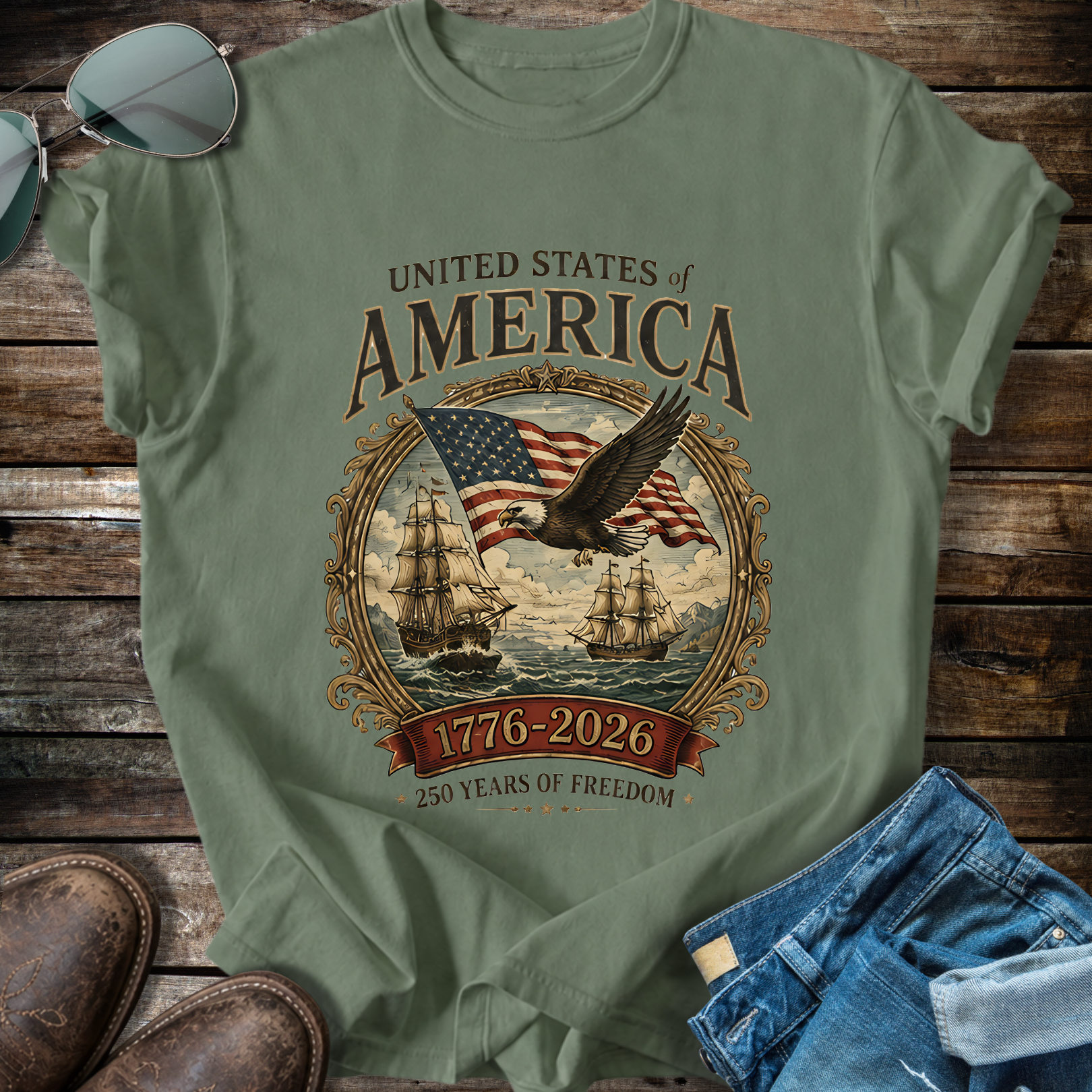 250 Anniversary USA  T-Shirt