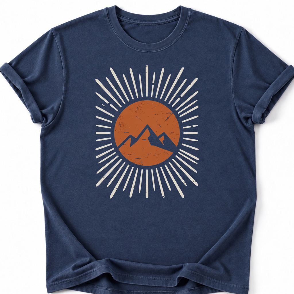 Retro Sun  T-shirt