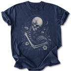 Skeleton Cat  T-shirt