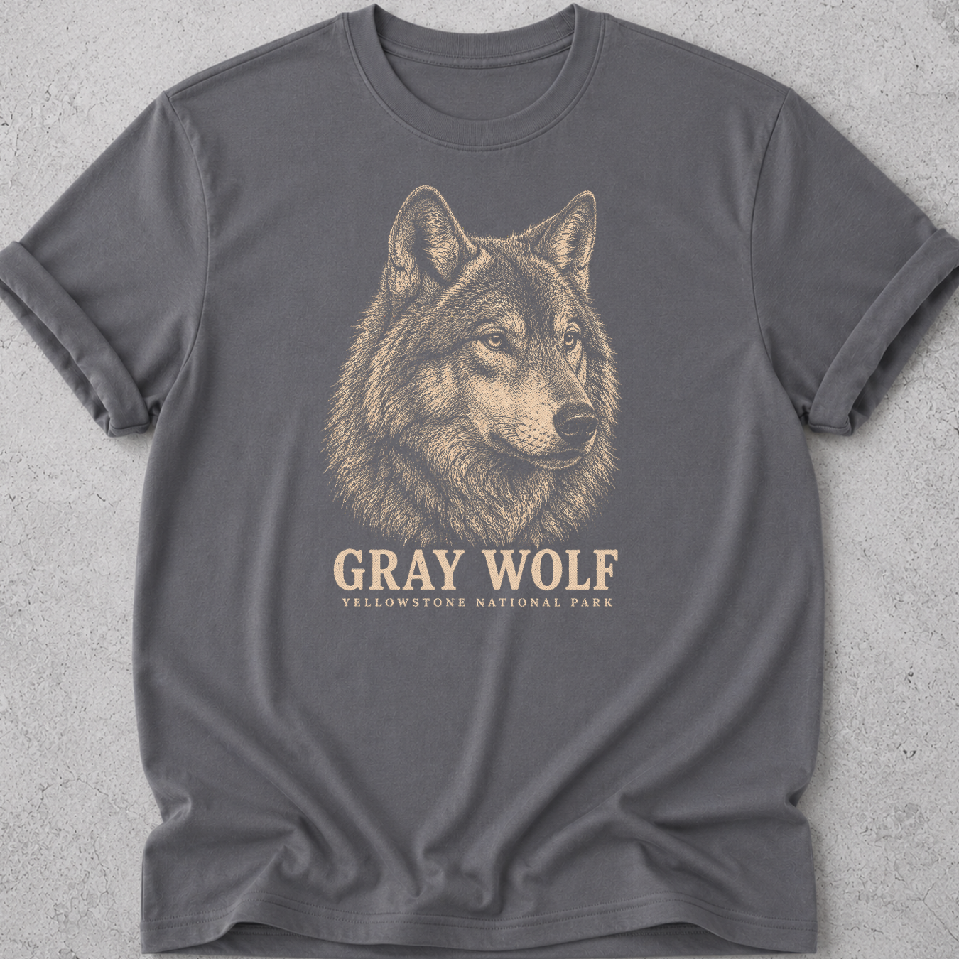 Gray Wolf Yellowstone  T-Shirt
