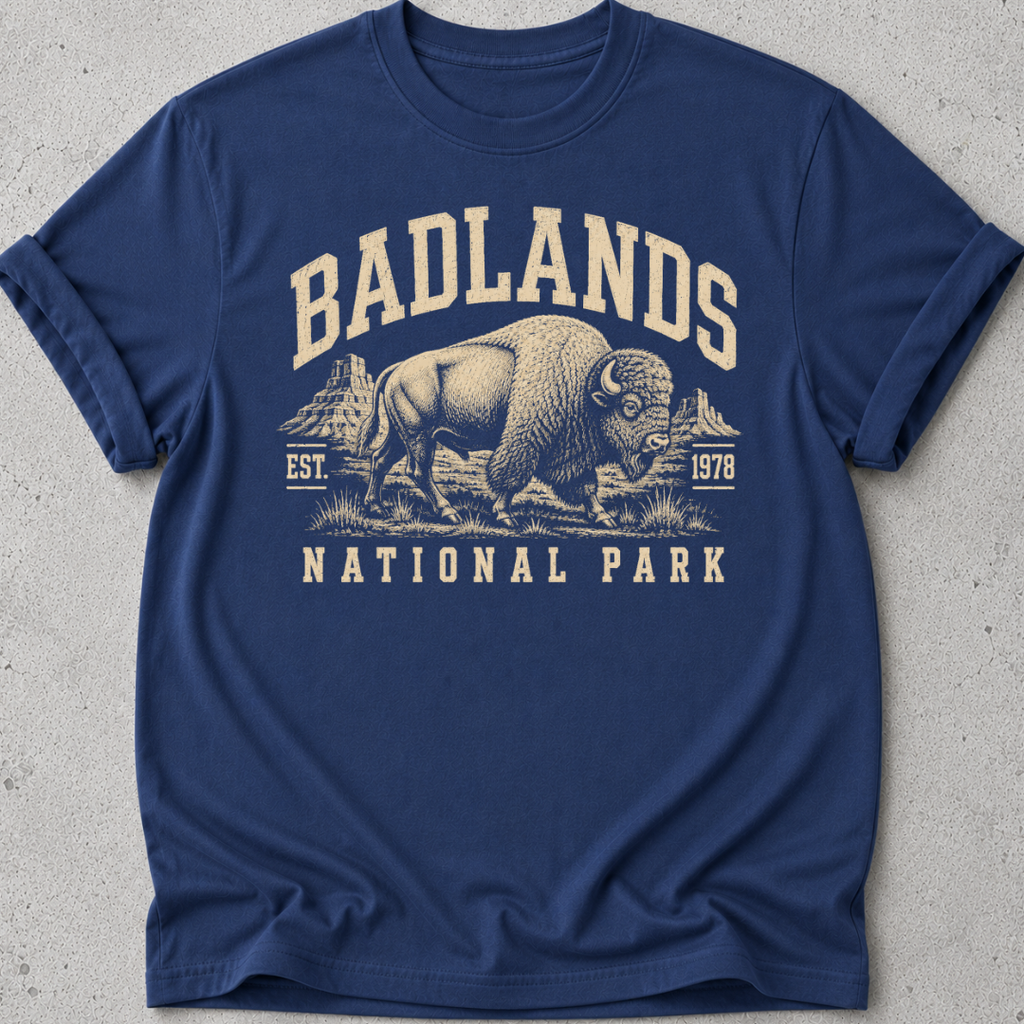 Badlands Bison T-shirt