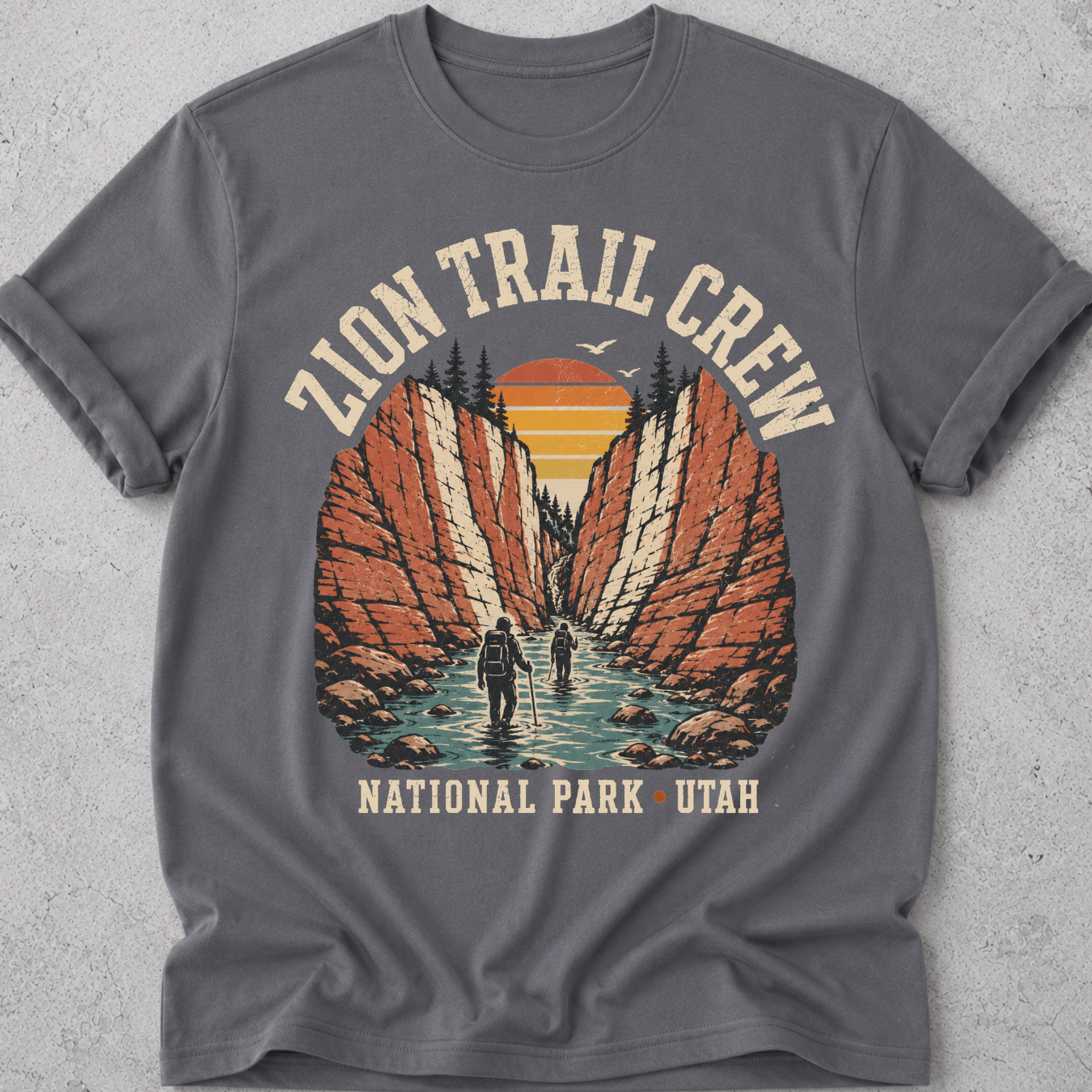 Zion National Park  Trail Crew  T-Shirt