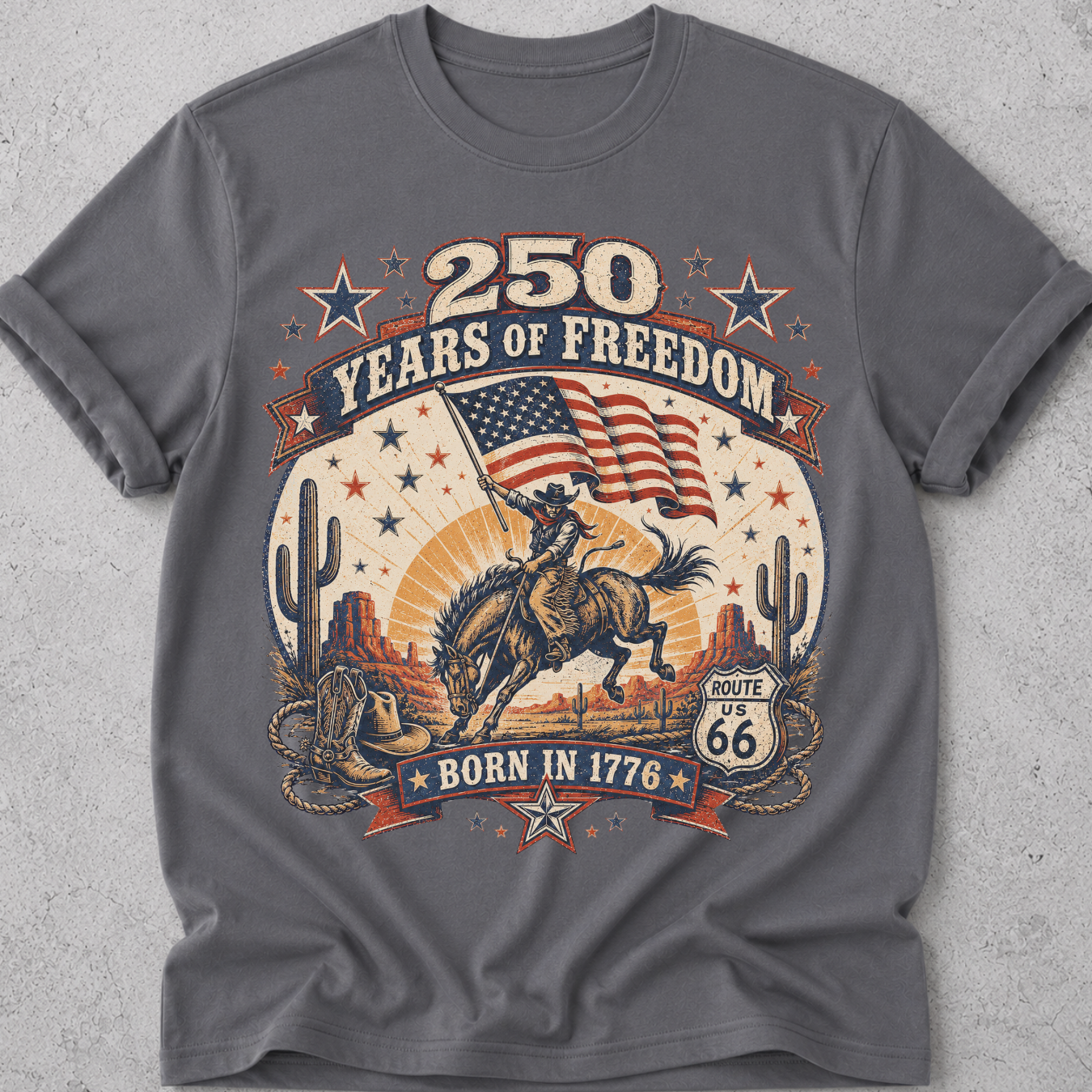Rodeo USA  Anniversary  T-Shirt