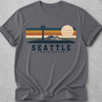 Seattle  Retro Sun T-Shirt