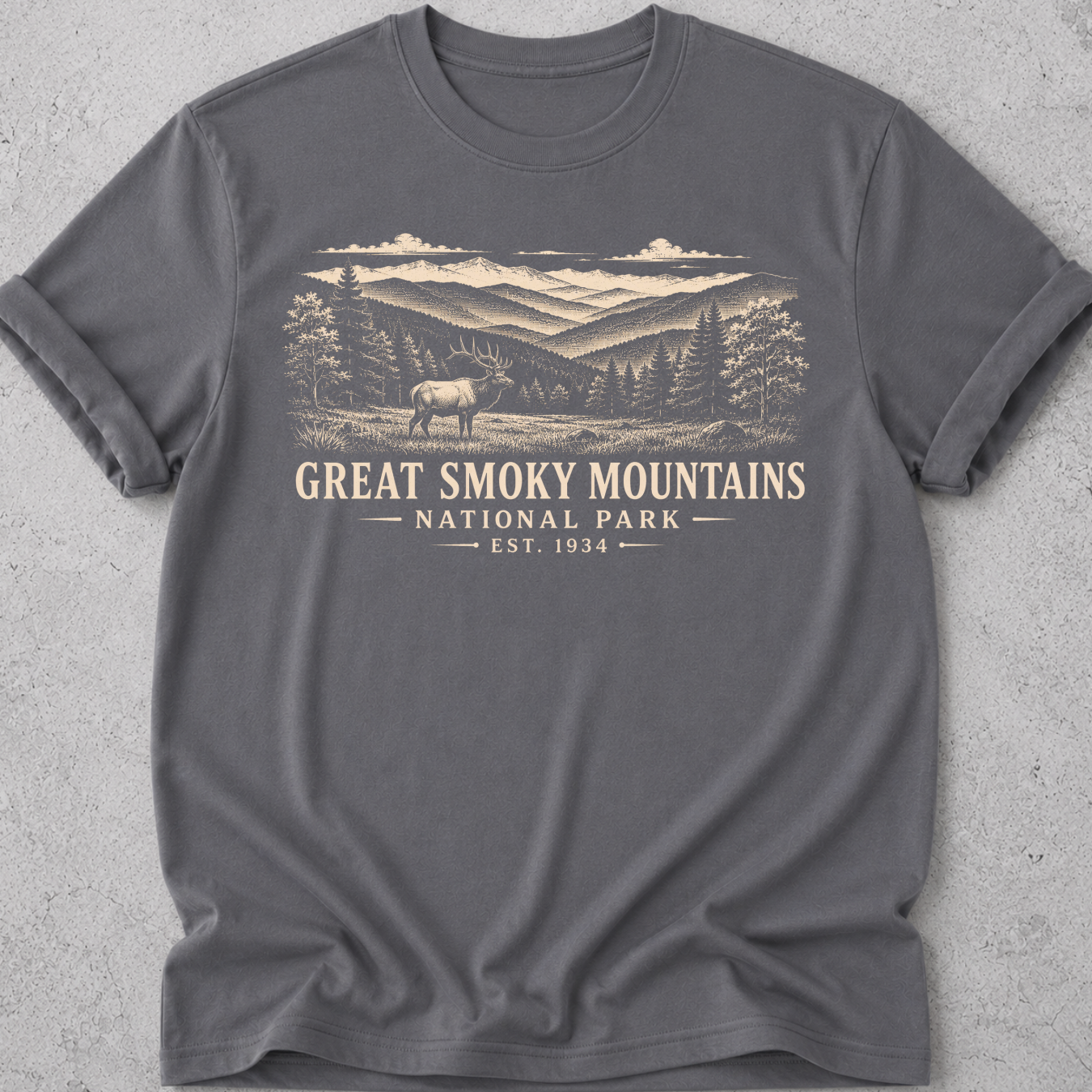 Great Smoky Mountain Elk  T-Shirt