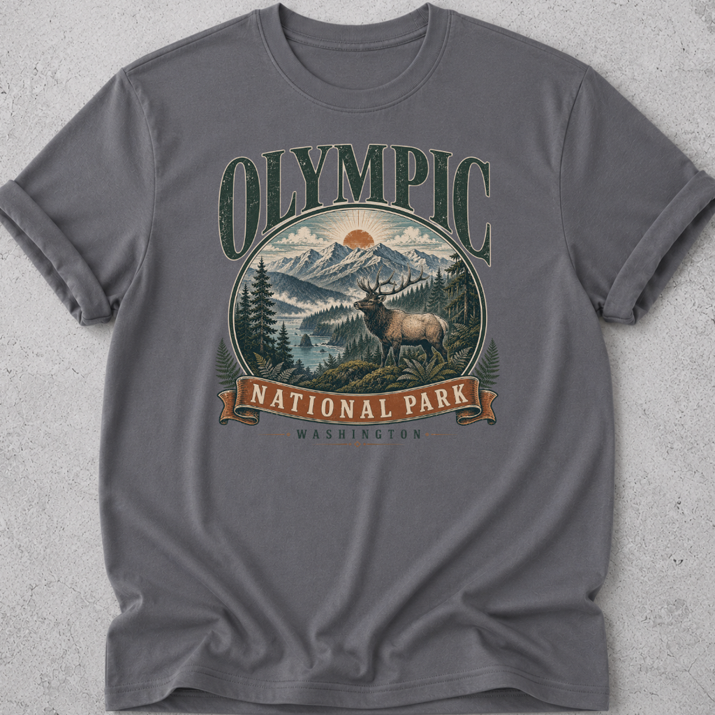 Olympic Vintage Graphic T-Shirt