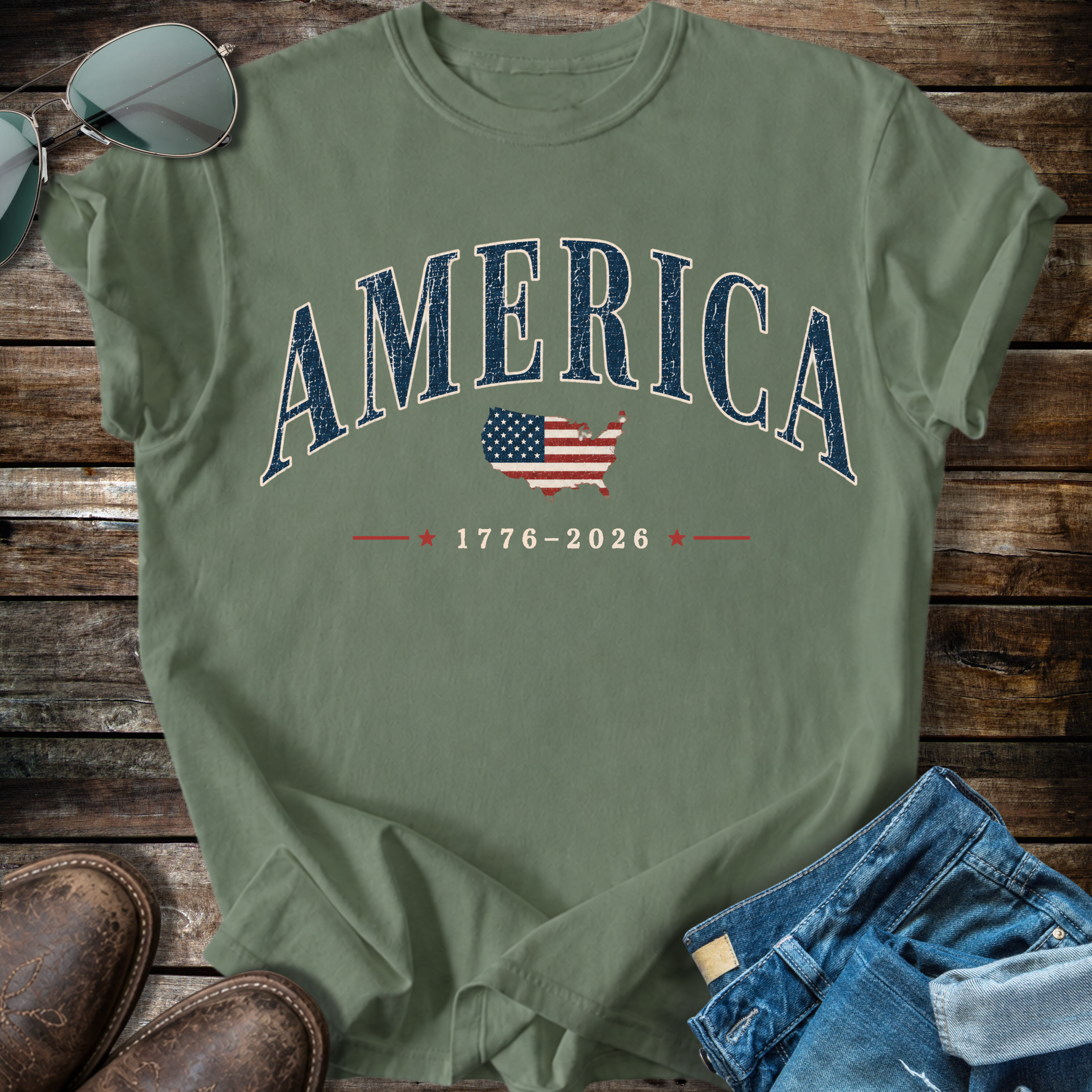 United States 1776-2026  T-shirt