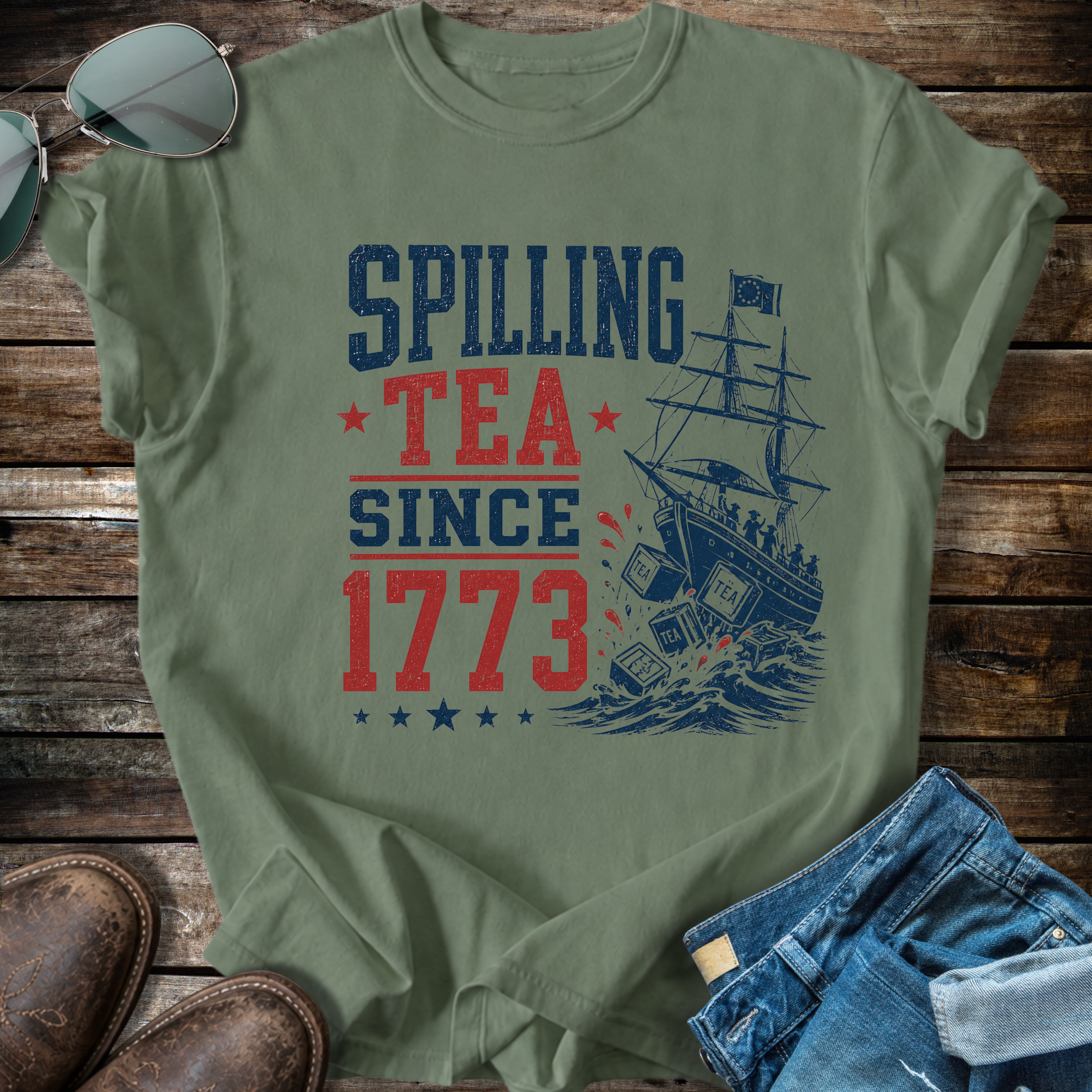 Spilling The Tea Tshirt