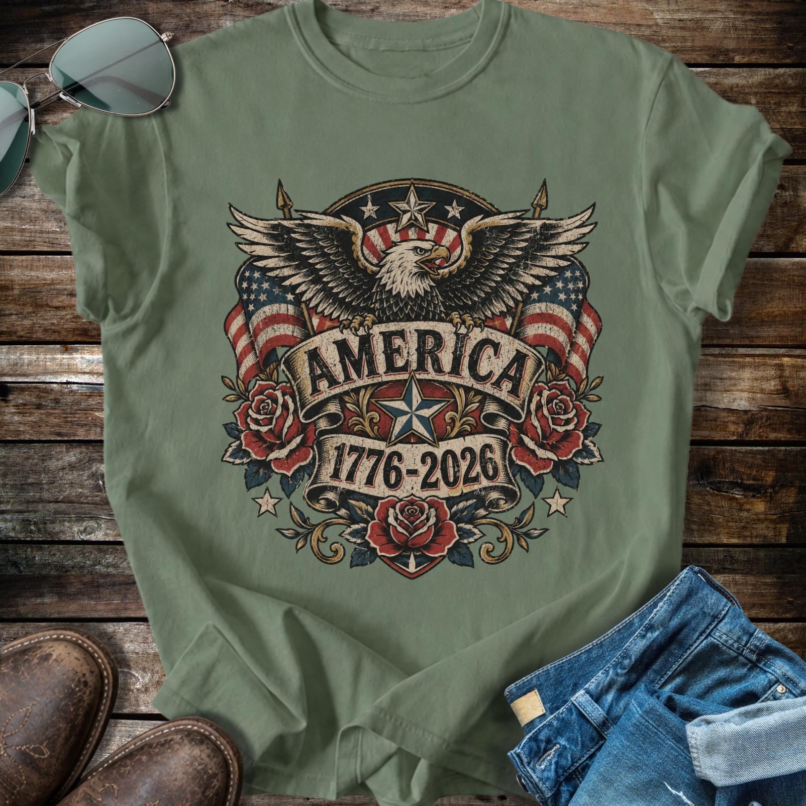 USA Rose 250 T-Shirt