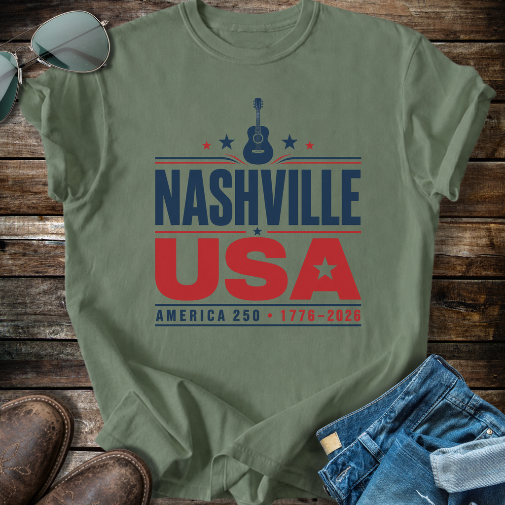 Nashville USA Commemorative  T-Shirt