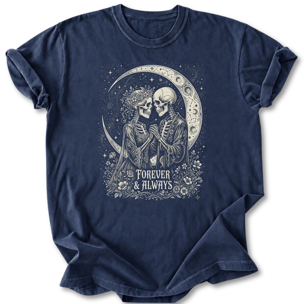 Skeleton Couple  T-shirt