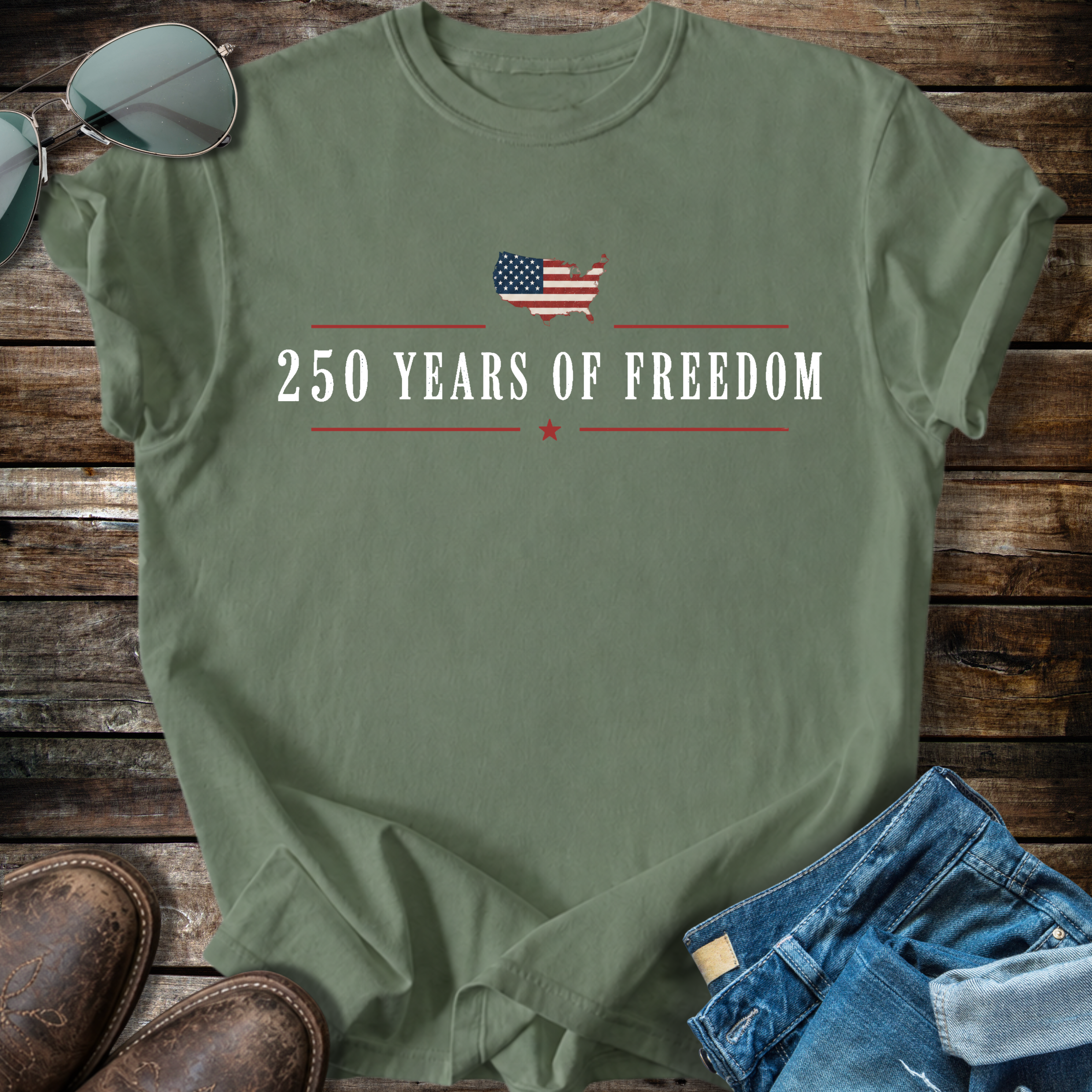 250 Years of Freedom T-shirt
