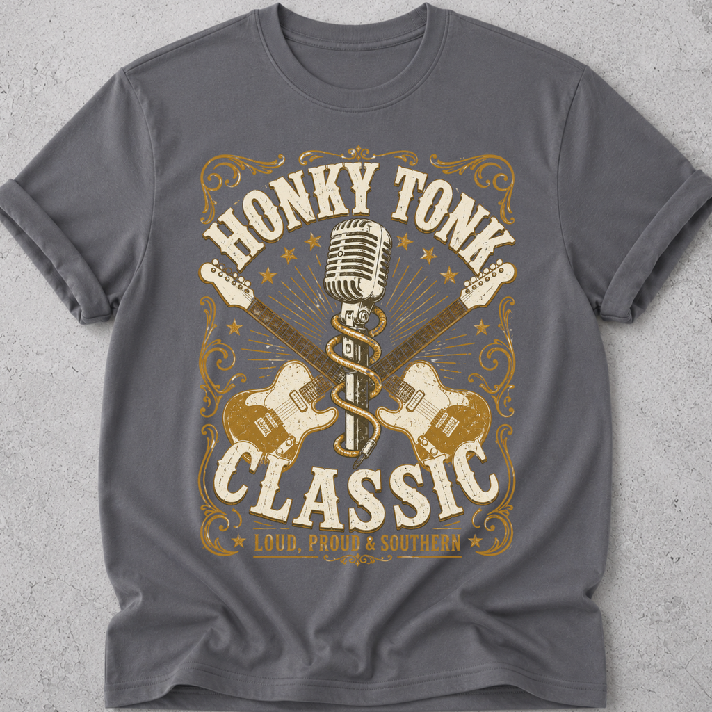 Honky Tonk Music   T-Shirt