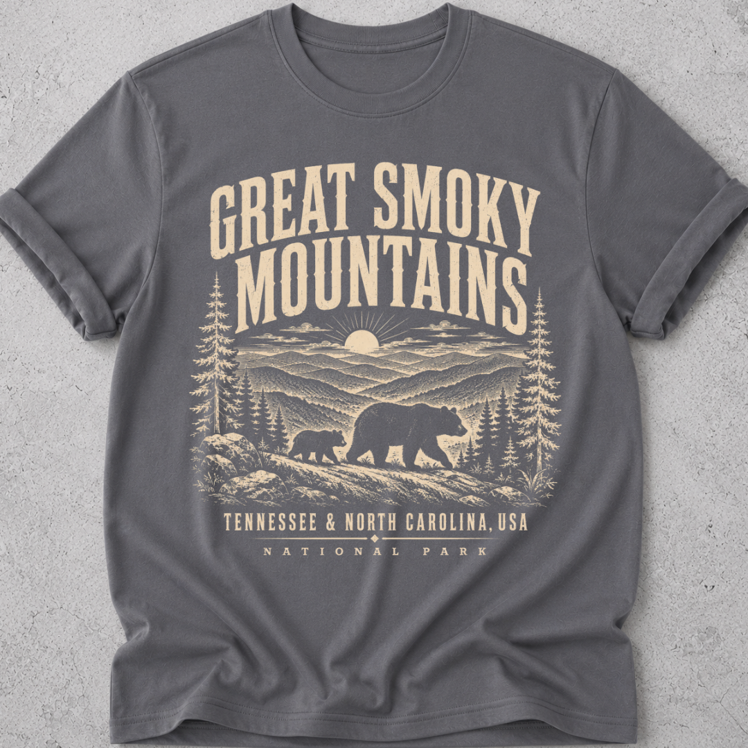 Great Smokey Mountains   T-Shirt