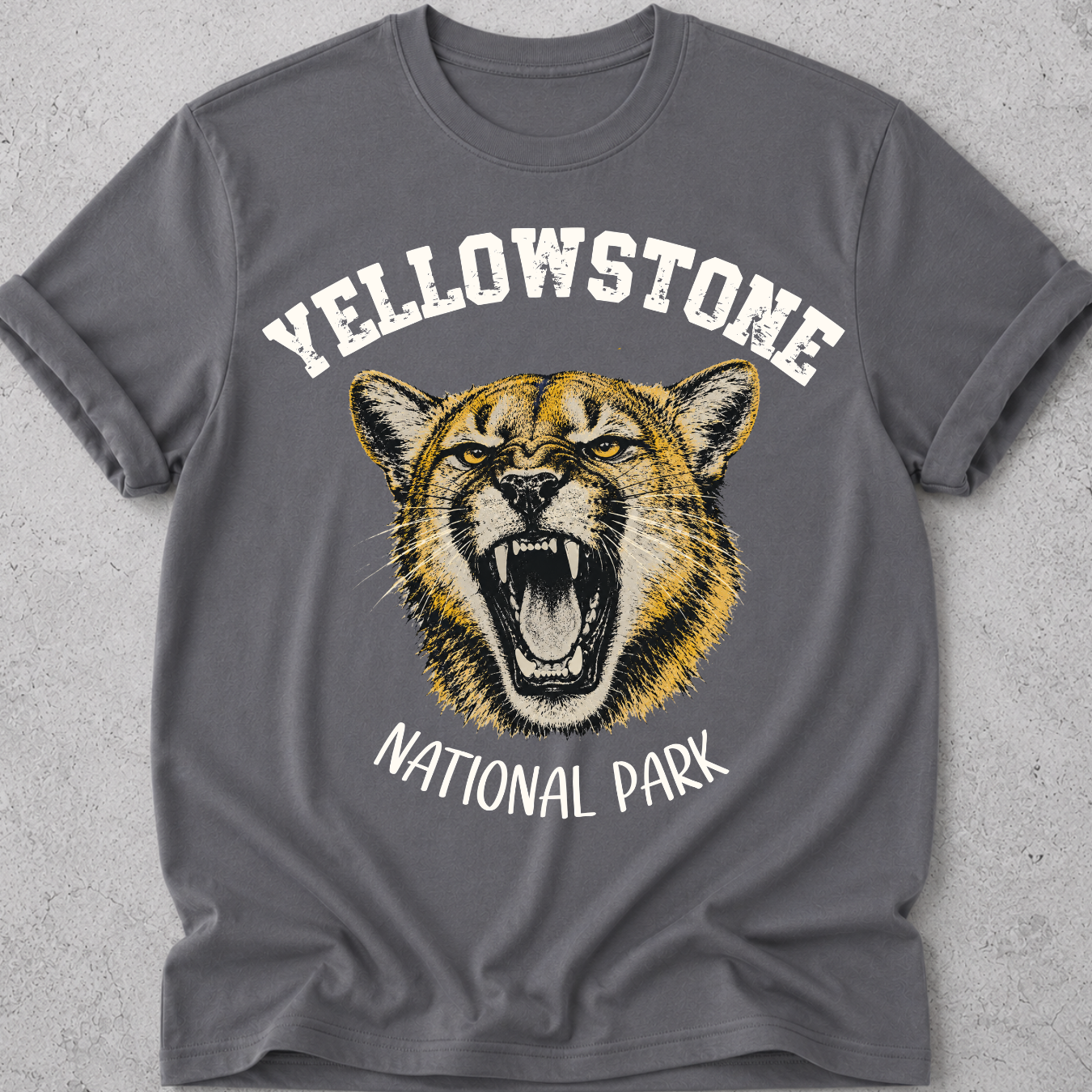 Yellowstone Mountain Lion  T-Shirt