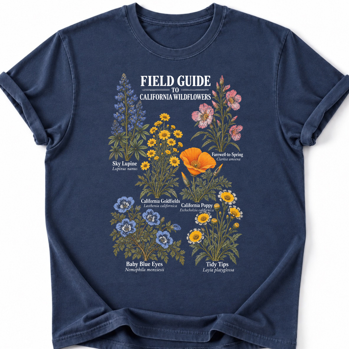 California Flowers T-shirt