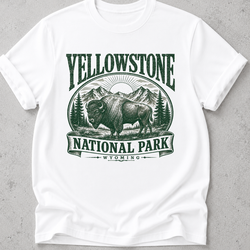 Yellowstone Retro T-shirt