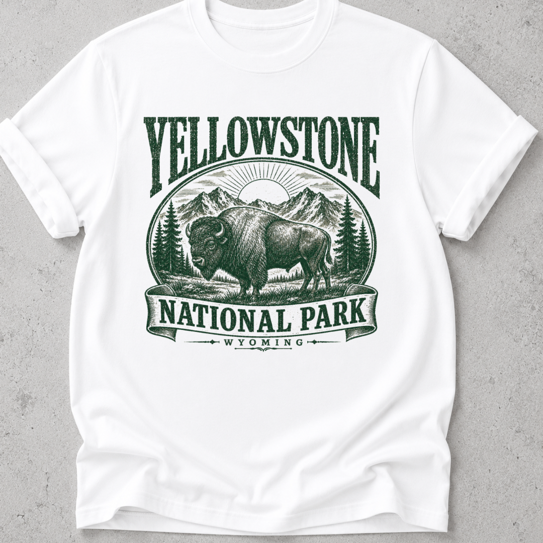 Yellowstone Retro T-shirt