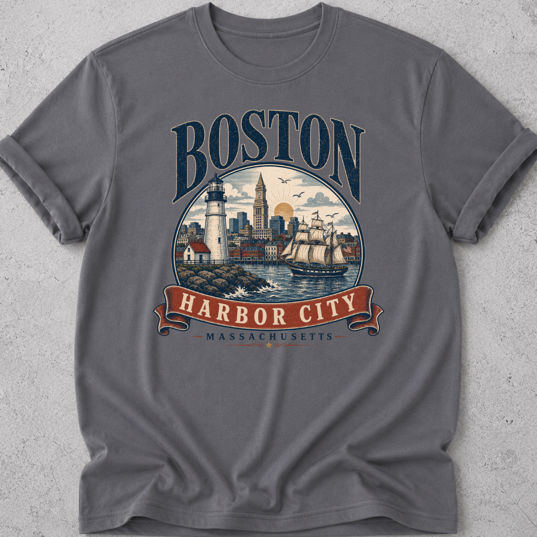 Boston Vintage Graphic T-shirt