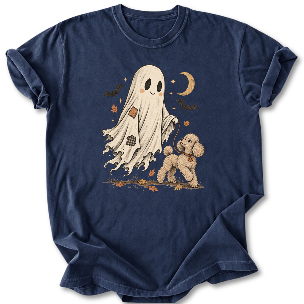 Ghost and Poodle T-shirt