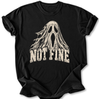Not Fine Ghost  T-shirt