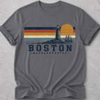 Boston Retro Sun T-Shirt