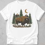 Folk Art Bison T-shirt